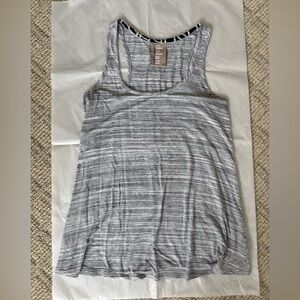 Anthropologie Gray Racerback Tank - size XS